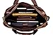 Videng Polo POLO VIDENG M278 Men's Classic Top Cow Leather Business Handbag Briefcase Shoulder Messenger Satchel Bag For Laptop Macbook Father's Day Gift (Brown)