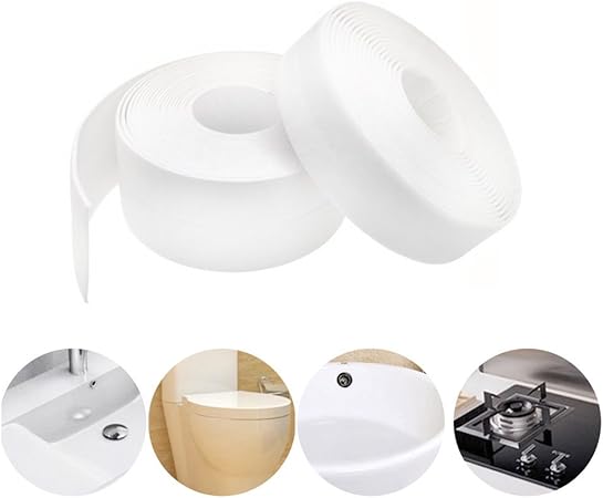 Amazon Com Caulk Strip Pe Self Adhesive Tape For Bathtub Bathroom
