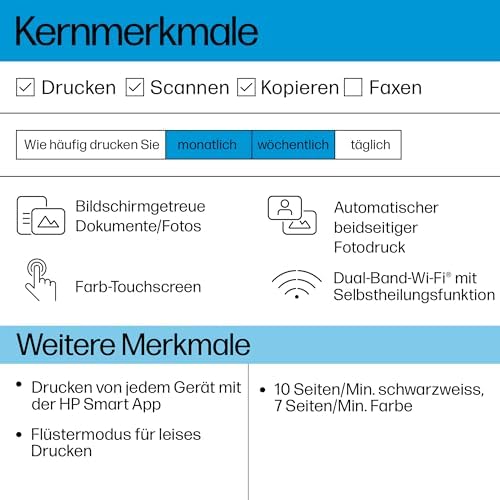 Envy 6120e, Multifunktionsdrucker, 3 Monate gratis drucken Instant Ink inklusive, Drucken, Kopieren, Scannen, Mobiler Faxversand, Wi-Fi, Beidseitiger Druck