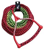 AIRHEAD Ski Rope, 3 Section, Radius Handle