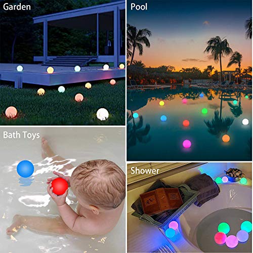 Homly Floating Pool Light Balls Pool Floating Lights Remote Control Swimming Pool Lights Color Changing Pool Glow Balls Waterproof Hot Tub Lights Pool Decor Christmas Decor Outdoor Indoor 4 Packs Pricepulse