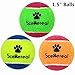 SCENEREAL Squeaky Tennis Balls for Dogs - 12Pcs/Set Toys for Small Dogs Pets Chasing Training¡­