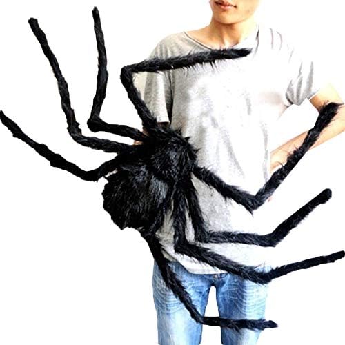 CFPacrobaticS Halloween Horrible Giant Spider Hanging Decoration Haunted House Bar Ornament 50cm
