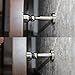 HUAYY 304 Stainless Steel Soft-Catch Magnetic Door Stop Protection Wall Mount Hydraulic Buffer Sound Dampening Bright Silver Door Stopper HYY-18012502