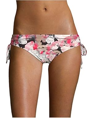 Women's Cherry Blossoms Side-Tie Bikini Bottom