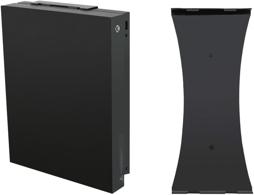 YockTec Xbox One X Wall Mount/Wall Bracket, Vertical Stand, Controller / Console Stand ,Vertical Wall Mount with for Xbox One X Console/Controller