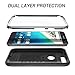Google Pixel Case, YOUMAKER Slim Fit Full-body Rugged Heavy Duty Protection Cover Case with Built-in Screen Protector and Belt Clip Holster for Google Pixel 5.2 inch (2016 Release) - Black/Black