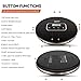 Portable CD Player, HOTT Personal Compact Disc Player with Headphones and Power Adapter, Compact Walkman with Electronic Skip Protection Anti-Shock Function