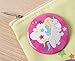 Pinback Buttons - 24-Pack Rainbow Unicorn Round Button Pins in 8 Designs for Kids Birthday Party Favors, Unicorn Lovers, 2.25 Inches Diameter