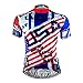 New Pro Full Zipper Men's Cycling Jersey Short Sleeve Riding Shirt USA