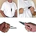 Columbia Survival Sherpa Neck Knife Everyday Carry Tactical EDC Fixed Blade Stainless Steel Pocketknife Kydex Sheath (Wharncliffe)