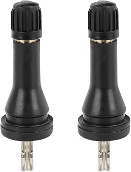 Amazon Com X Autohaux 2pcs Tire Pressure Sensor Rubber Valve Stem Tpms Valve Stem Accessories Replacement Black For Nissan Automotive