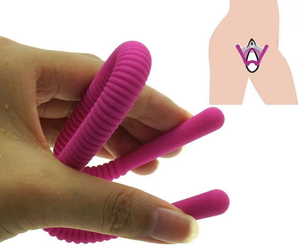 SSLW Silicone Female Dilator Toy Flexible Glue Vaginal Speculum Female Diffuser Unisex vestibular Dilator