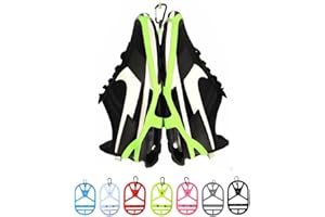 SPLANDIN Shoe Holster For Backpack with Clip Hanger. Footwear Holder with Clip for Sneakers, Cleats, Bowling, Soccer, Basket, Football. For Travel, Outdoors, Sports & Space Saving