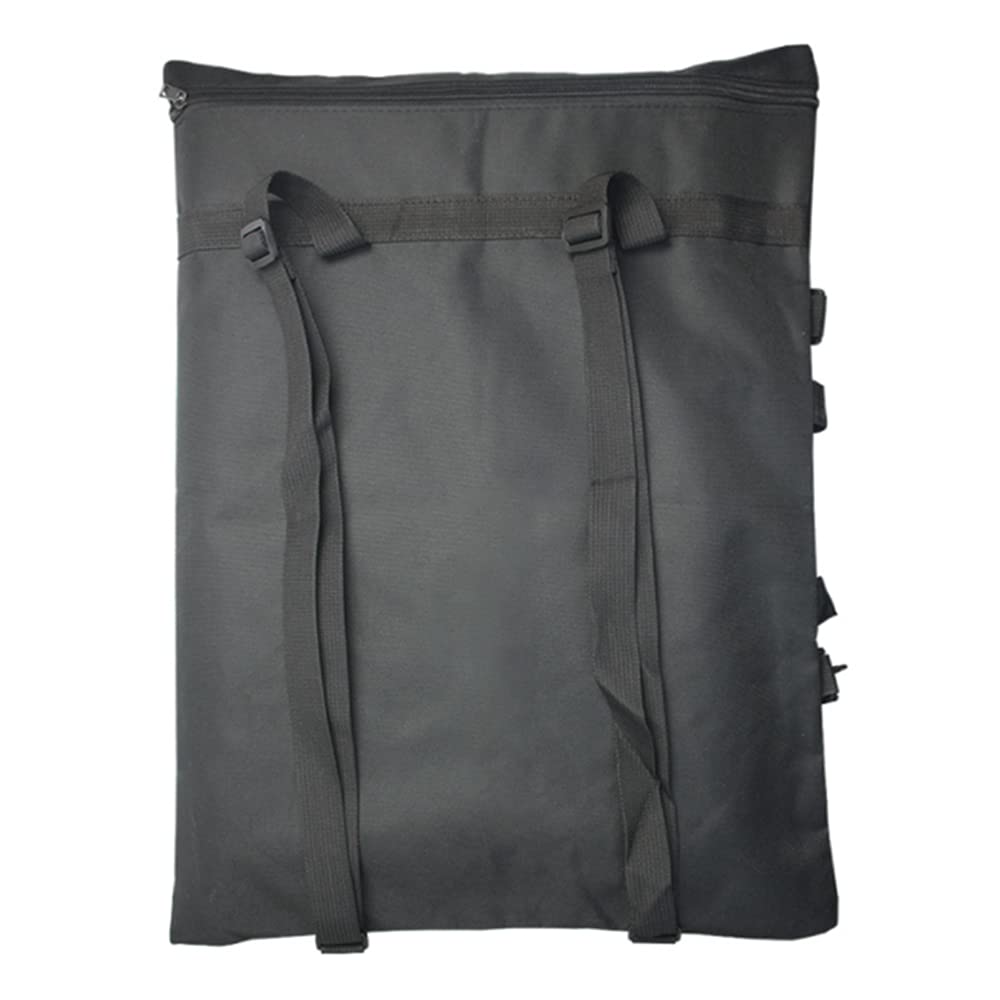 ITODA A3 Art Portfolio Case Waterproof Drawing Sketch Board Bag Canvas Artwork Portfolio Carry Case Drawing Painting Backpack Shoulder Bag for Palette Paints Brushes Pencils