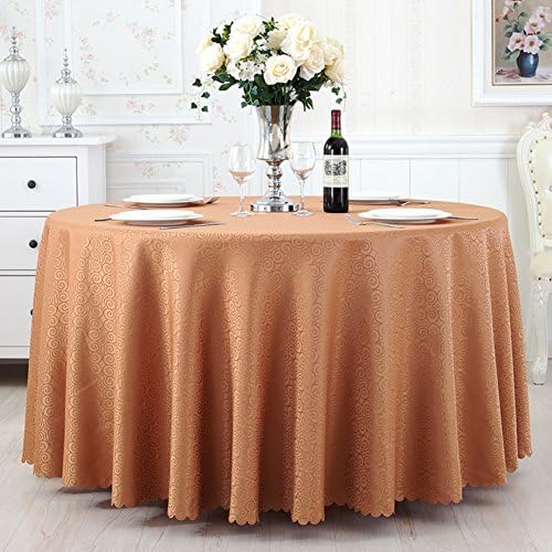 Hotel Tablecloth Roundtable/ Restaurants Round Tablecloth/Fabric Dining Room Table Cloth-A 90x150cm(35x59inch)
