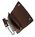 Leather Biker Billfold Chain 8 inch Wallet Natural Tan Brown Distressed Leather Made in USA