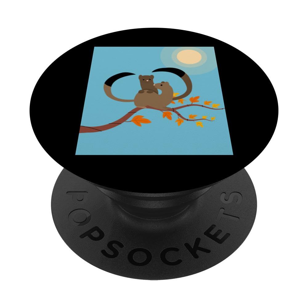 Stoat Ermine Weasel PopSockets Swappable PopGrip