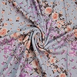 60" Wide Printed Rayon Spandex Jersey Knit Fabric