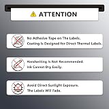 BETCKEY 3x5 Shipping Labels for Zebra Rollo Printers 2100 Labels 6 Rolls view 7