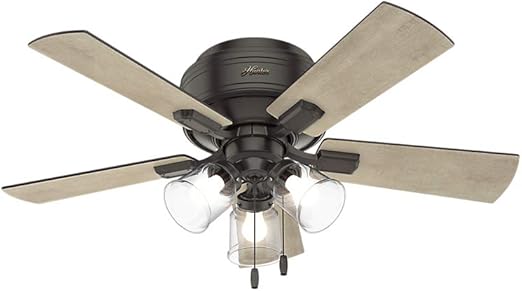 Hunter 52153 Transitional 42 Ceiling Fan From Crestfield