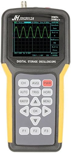 Handheld Digital Storage Oscilloscope and Digital Multimeter 20Mhz Single Channel 200Msa/s Sample Rate JDS2012A Hand Oscilloscope
