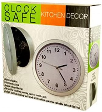 Wall Clock Safe, Kitchen Decor
