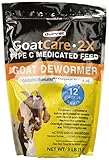 Goat Care 2X Medicated Pellets, Goat Dewormer, 3 Pound Package - Part #: 001-0311
