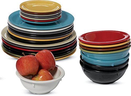 Carlisle 4386806 Dayton Melamine Bouillon Cup, 8 Oz., Oatmeal (Set of 24)