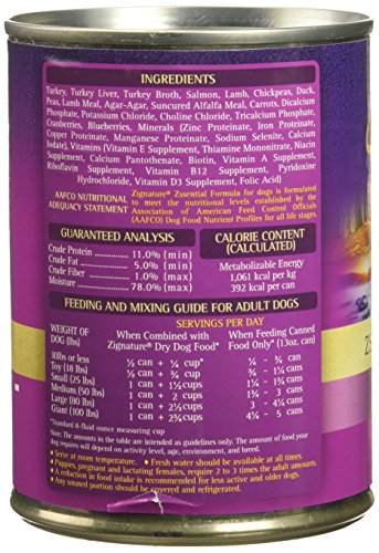 Zignature Zssentials Dog Food 12 Pack - Image 4