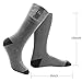 HZ009567 Miiu Men Women Electric Heated Socks Thermal Insulated Sock Battery Powered Heat Sox,Winter Warm Heat Socks Kit for Chronically Cold Feet,Climbing Hiking Foot Warmer(Battery not Included)