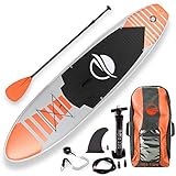 SereneLife Inflatable Stand Up Paddle Board