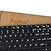 Eathtek Replacement Keyboard without Pointer for HP Compaq EliteBook 8440p 8440w series Black US Layout, Compatible with part# 594052-001