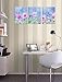 Canvas Wall Art Colorful Flowers Pictures Spa Zen Decor - Simple Life Canvas Art 3 Pieces x 12