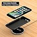 Attom Tech Wireless Charger Qi for iPhone X 8 Plus, Aluminum Qi Wireless Charging Pad Station Mat Base 7.5W for Samsung Galaxy S8,S7,S6,Edge,iPhone X, 8, 8 Plus,7, Nexus, HTC, Nokia, LG G6 (Black)