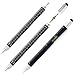 Jiulyning 6-in-1 Multifunction Tool Pen Ruler, Spirit Level, Ballpoint Pen, Stylus, Flat Head or Phillips Screwdriver | Perfect Novelty Gift for Men