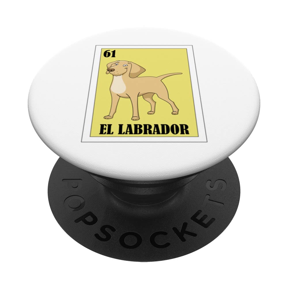 Funny Mexican Dogs Design - El Labrador PopSockets Swappable PopGrip
