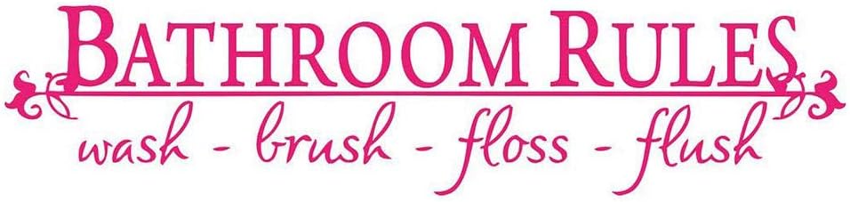 bad regeln türschild vinyl zitate beschriftung wörter wandaufkleber bad