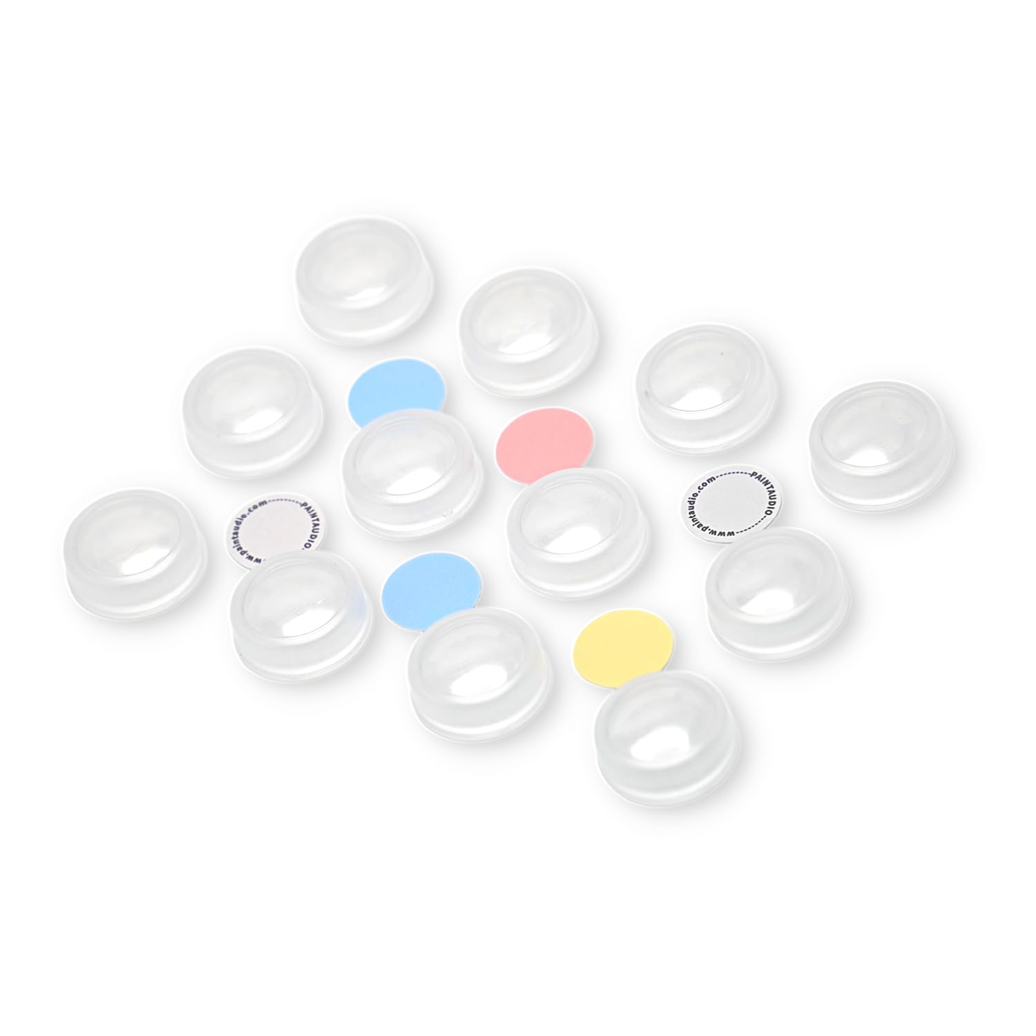 Guitar Effect Pedal Footswitch Toppers, Plastic Guitar Pedal Footswitch Protection Caps, One-Step Installation, 12PCS/Set