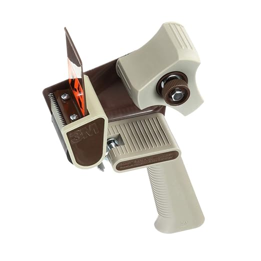 Scotch H180 Industrial Packing Tape Dispenser for 2" Tape Lightweight and Portable for