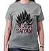 Brisco Brands Nerdy Im Just Saying Funny Goku Anime Pun T Shirt Tee Sport Grey