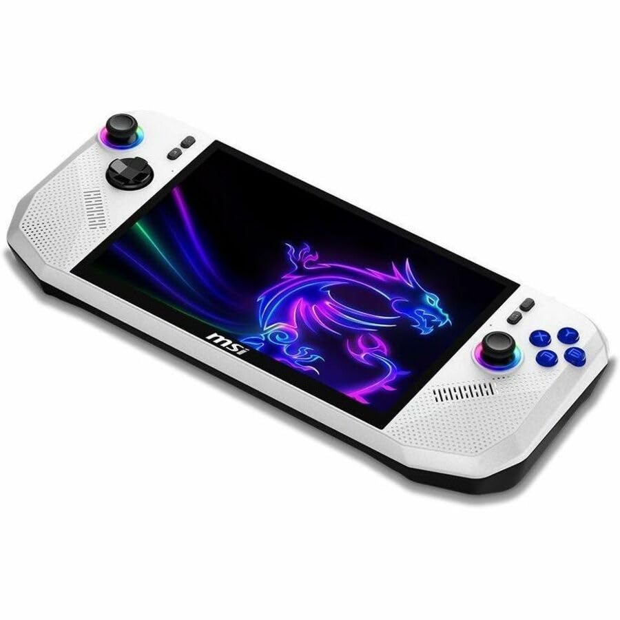 msi Claw A8 PC Gaming Handheld: AMD Ryzen Z2 Extreme, 8" FHD 120Hz Display, 24GB LPDDR5x, 1TB NVMe SSD, SD Card Reader, Thunderbolt 4, Win 11 Home: White BZ2EM-070US