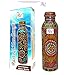 Rastogi Handicrafts Pure copper Hand painted bottle Red capacity 33oz / 950 ml for drinking water storage/yoga bottle