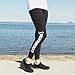 Field Hockey with Sticks Leggings | Field Hockey Leggings by ChalkTalk Sports | Adult Small White