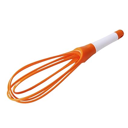 JSMeet Kitchen Whisk Plastic Wire Whisk Balloon Whisk Egg Frother, Milk Egg Beater Ice Cream for Blending, Whisking, Beating Stirring(Random Color)