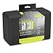 Athletic Yoga Gaiam duraBlock 50 Xtra-Dense Block - Dense Latex-Free EVA Foam Non-Slip Surface for Yoga, Pilates, Meditation, Black (Premium)