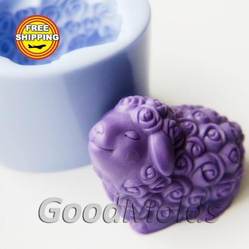 Soap Mold Little Lamb 3D Silicone Molds