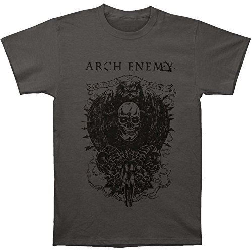 Arch Enemy Men's Tempore Nihil Sanat T-shirt Large Grey