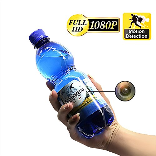 Click Here to See More Images Spy Camera Full HD Hidden Camera Motion Detection Nanny Camera Water Bottle 1080p@30fps Security camera