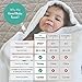 Premium 100% Cotton Hooded Baby and Toddler Bath Towel by Parker Baby Co. - Toddler, Organic